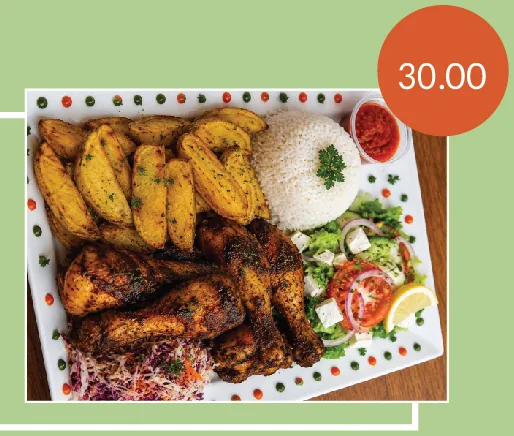 BBQ Chicken Platter