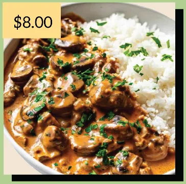 Beef Stroganoff
