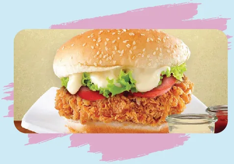 Crunchy Chicken Burger