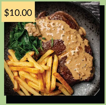 Fillet Steak in Pepper Sauce