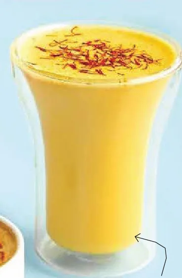 Saffron Latte